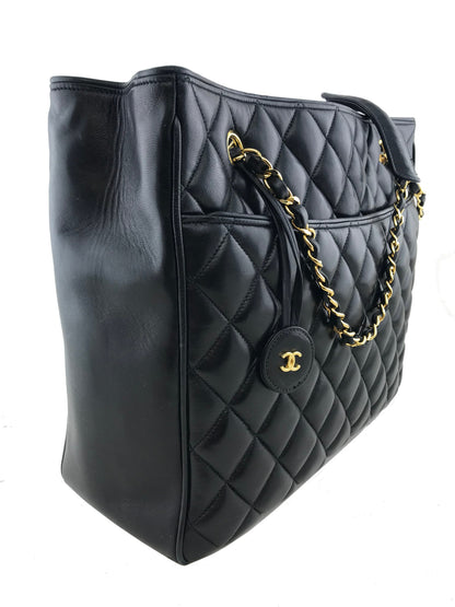 Chanel Vintage Lambskin Quilted Shoulder Bag - image 3