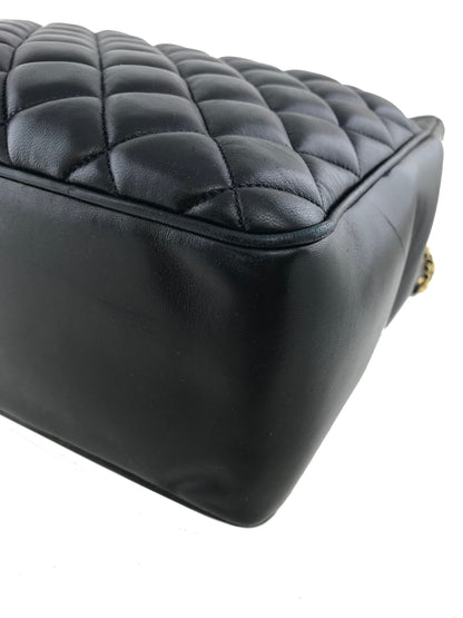 Chanel Vintage Lambskin Quilted Shoulder Bag - image 6
