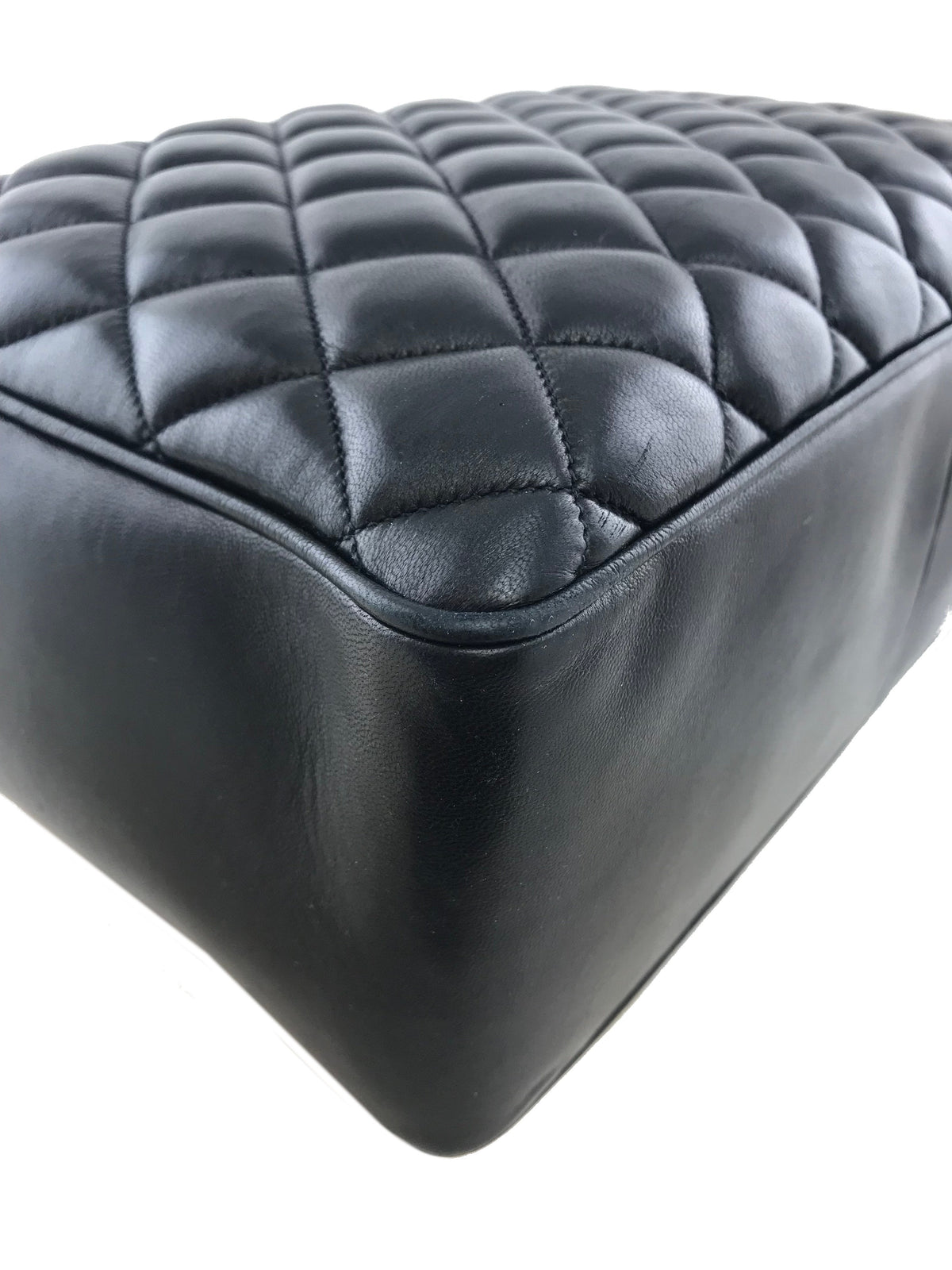Chanel Vintage Lambskin Quilted Shoulder Bag - image 7