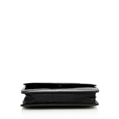 Chanel Vintage Patent Leather Timeless Wallet on Chain Bag - image 4