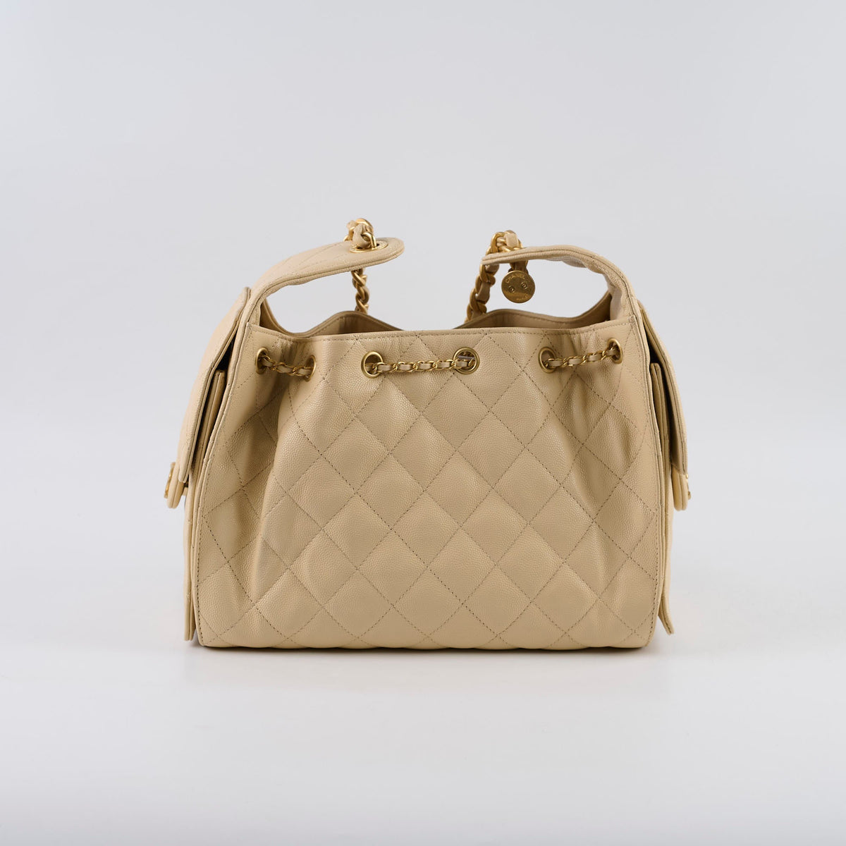 Chanel 25 Small Beige - photo 2