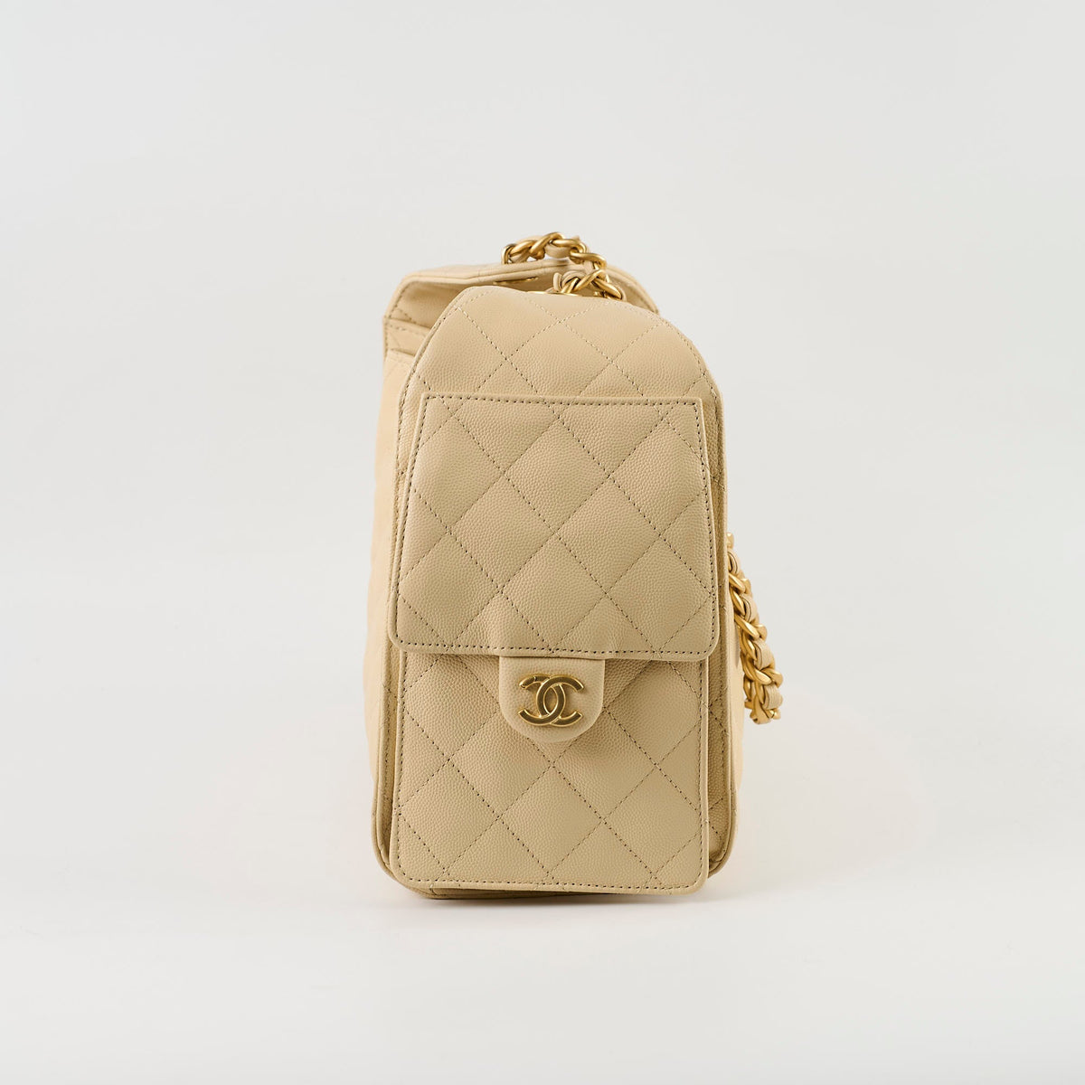 Chanel 25 Small Beige - photo 3