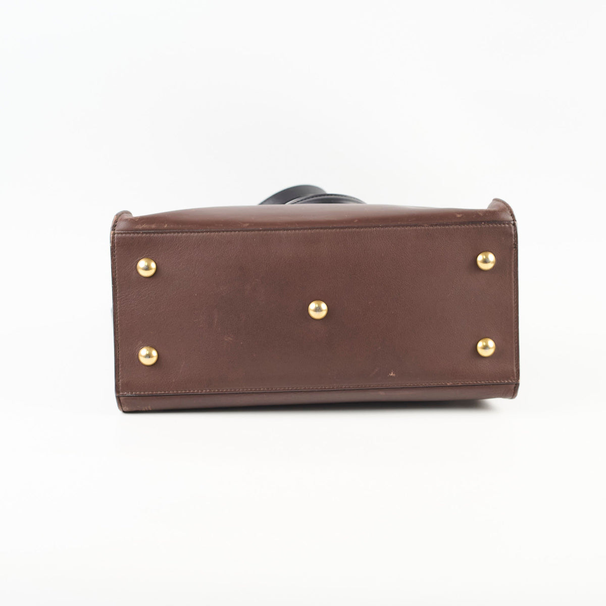 Saint Laurent Small Cabas Dark Brown Tote - photo 4