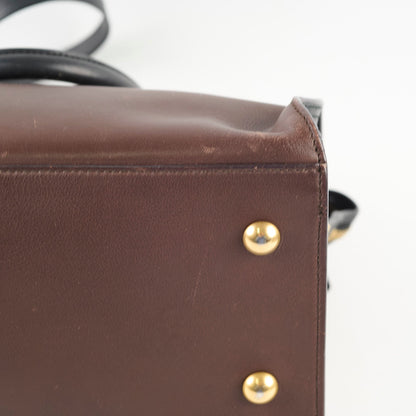 Saint Laurent Small Cabas Dark Brown Tote - photo 14