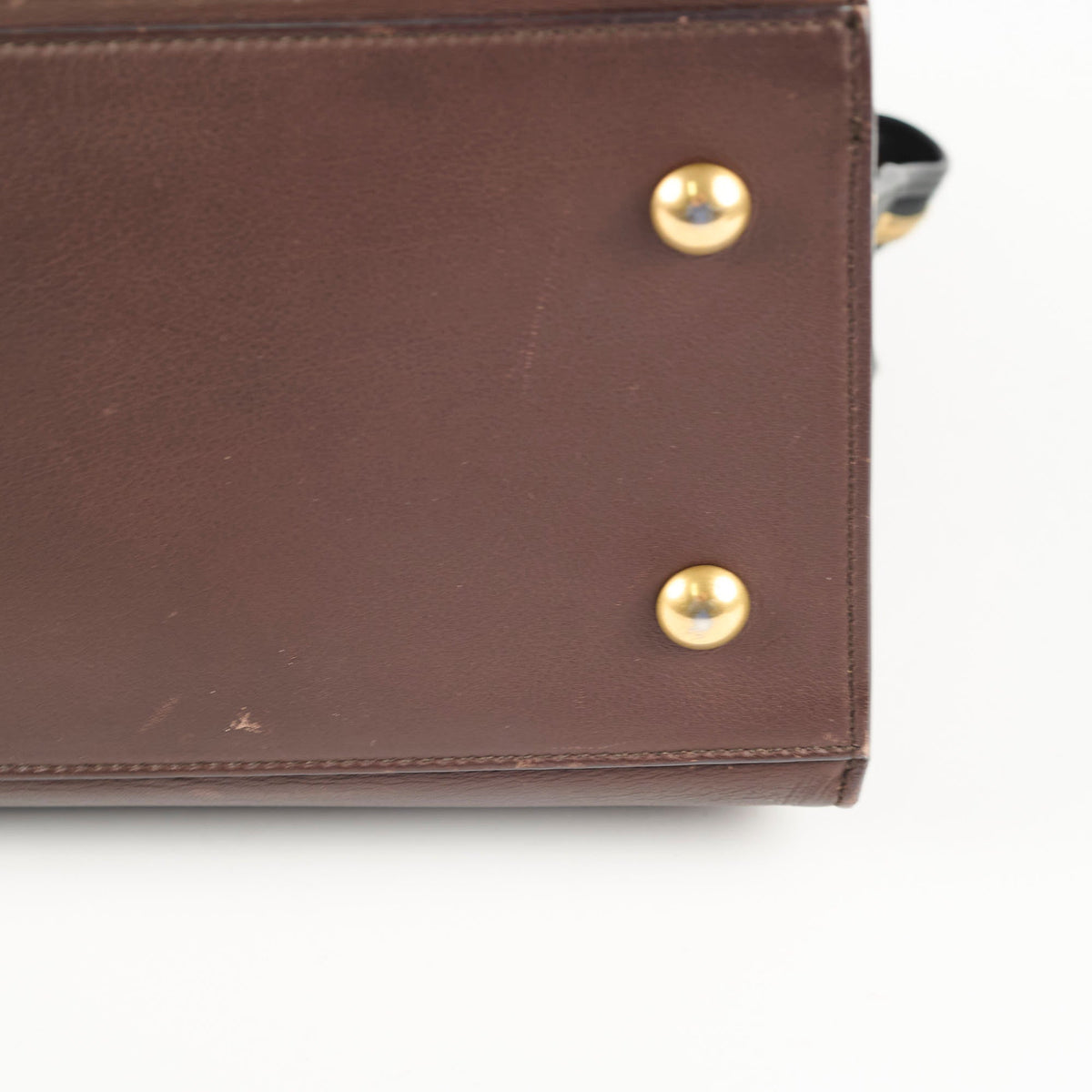 Saint Laurent Small Cabas Dark Brown Tote - photo 16