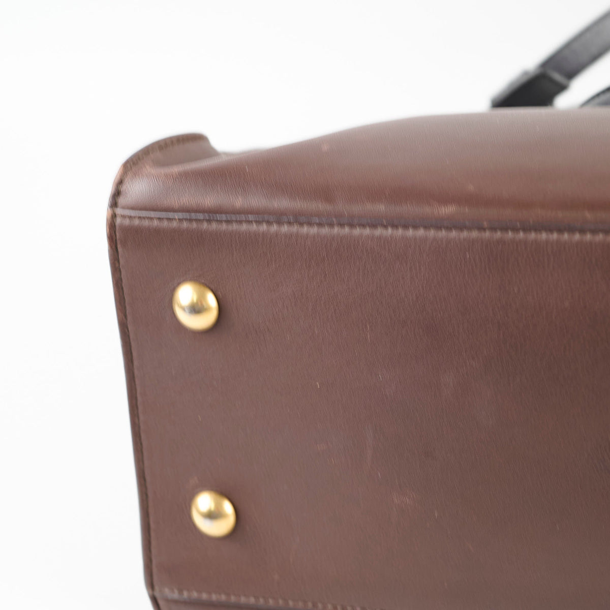 Saint Laurent Small Cabas Dark Brown Tote - photo 17