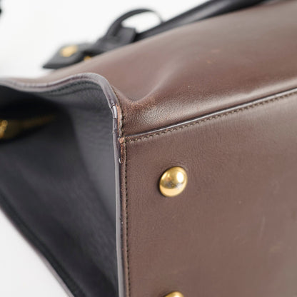 Saint Laurent Small Cabas Dark Brown Tote - photo 18
