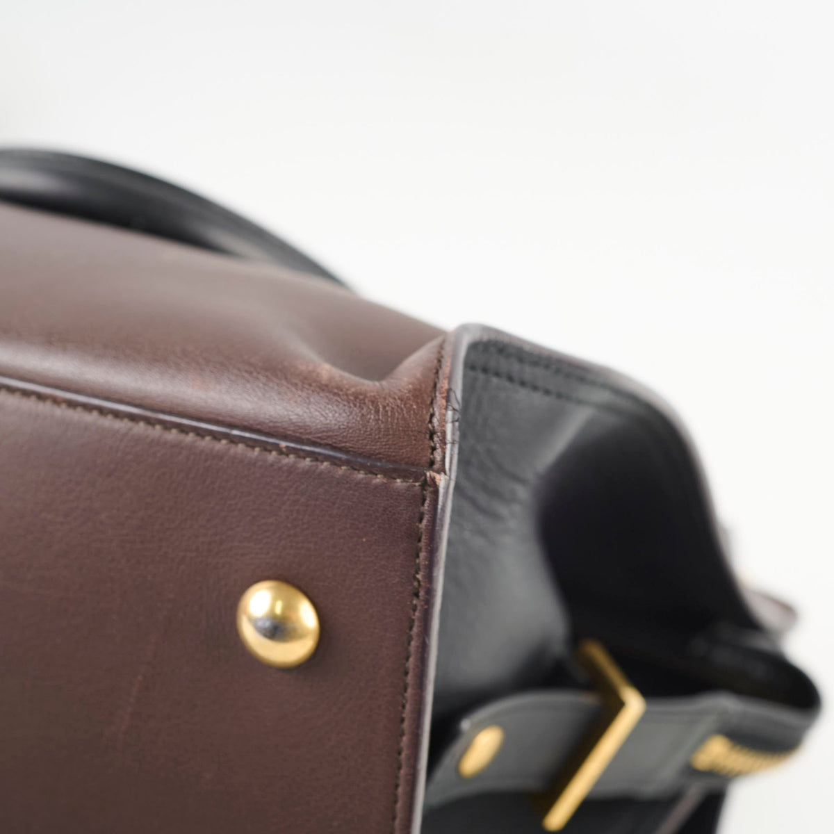 Saint Laurent Small Cabas Dark Brown Tote - photo 19
