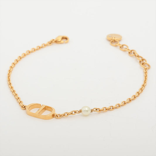 Christian Dior Petit CD Gold Pearl Bracelet Costume Jewellery - photo 1