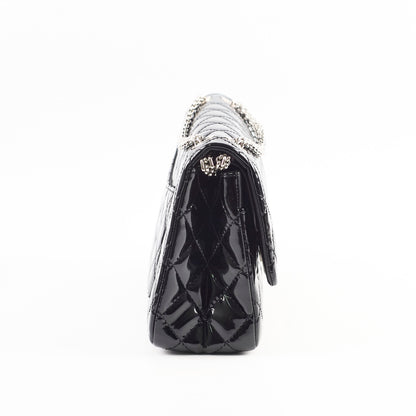 Chanel Reissue 226 Patent Black Silver Hardware - photo 3
