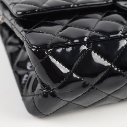 Chanel Reissue 226 Patent Black Silver Hardware - photo 11