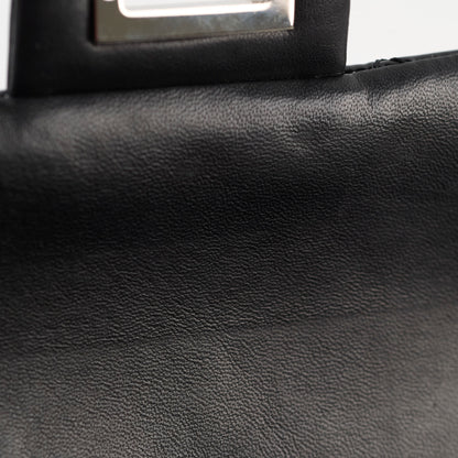 Chanel Reissue 226 Patent Black Silver Hardware - photo 8
