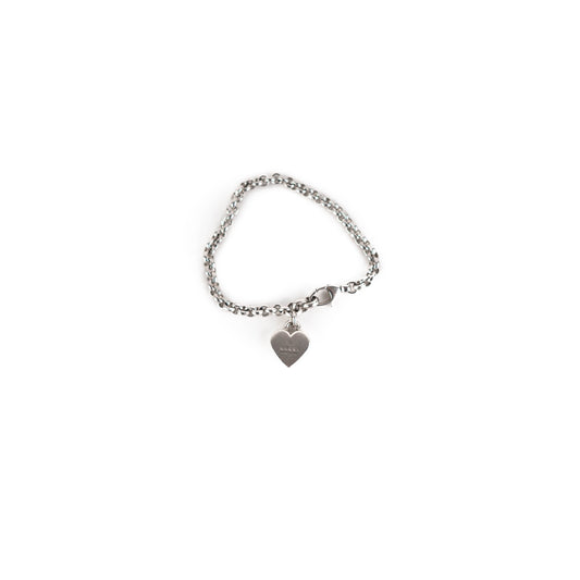 Gucci Silver Sterling Padlock Bracelet - photo 1