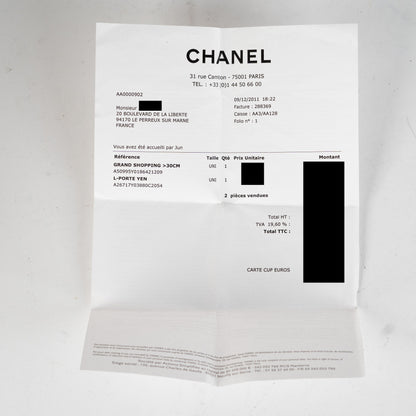 10/7 Deal Of The Day - Chanel Quilted Caviar Grand Shopping Tote GST Beige - photo 16