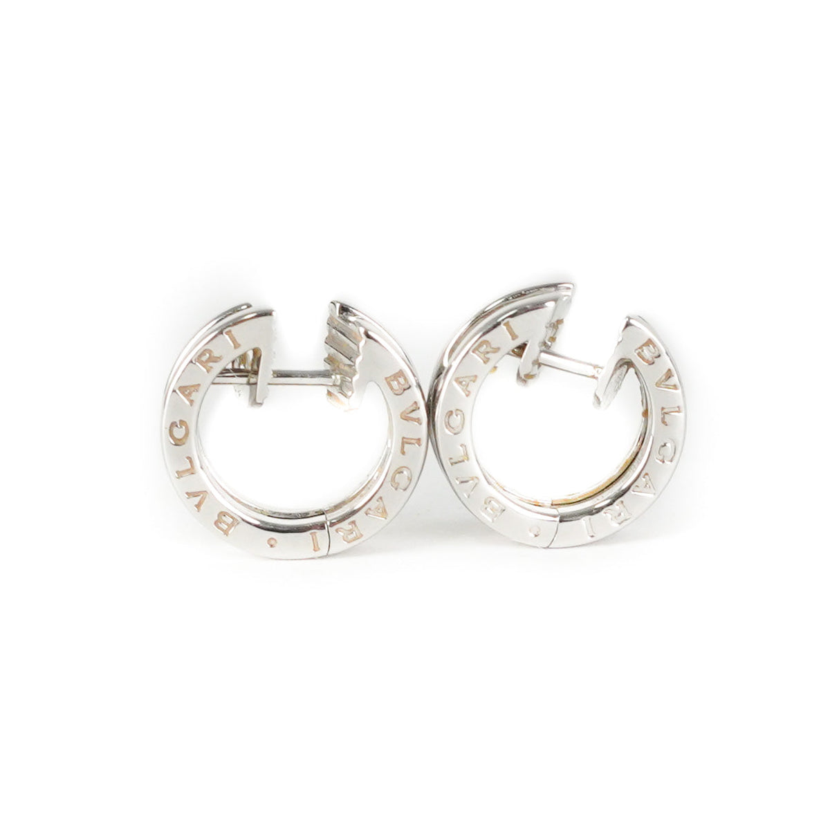 Bvlgari B-zero 18k White Gold Earrings - photo 6