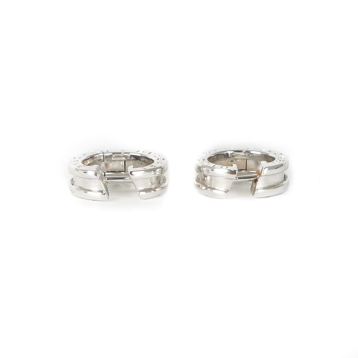 Bvlgari B-zero 18k White Gold Earrings - photo 8