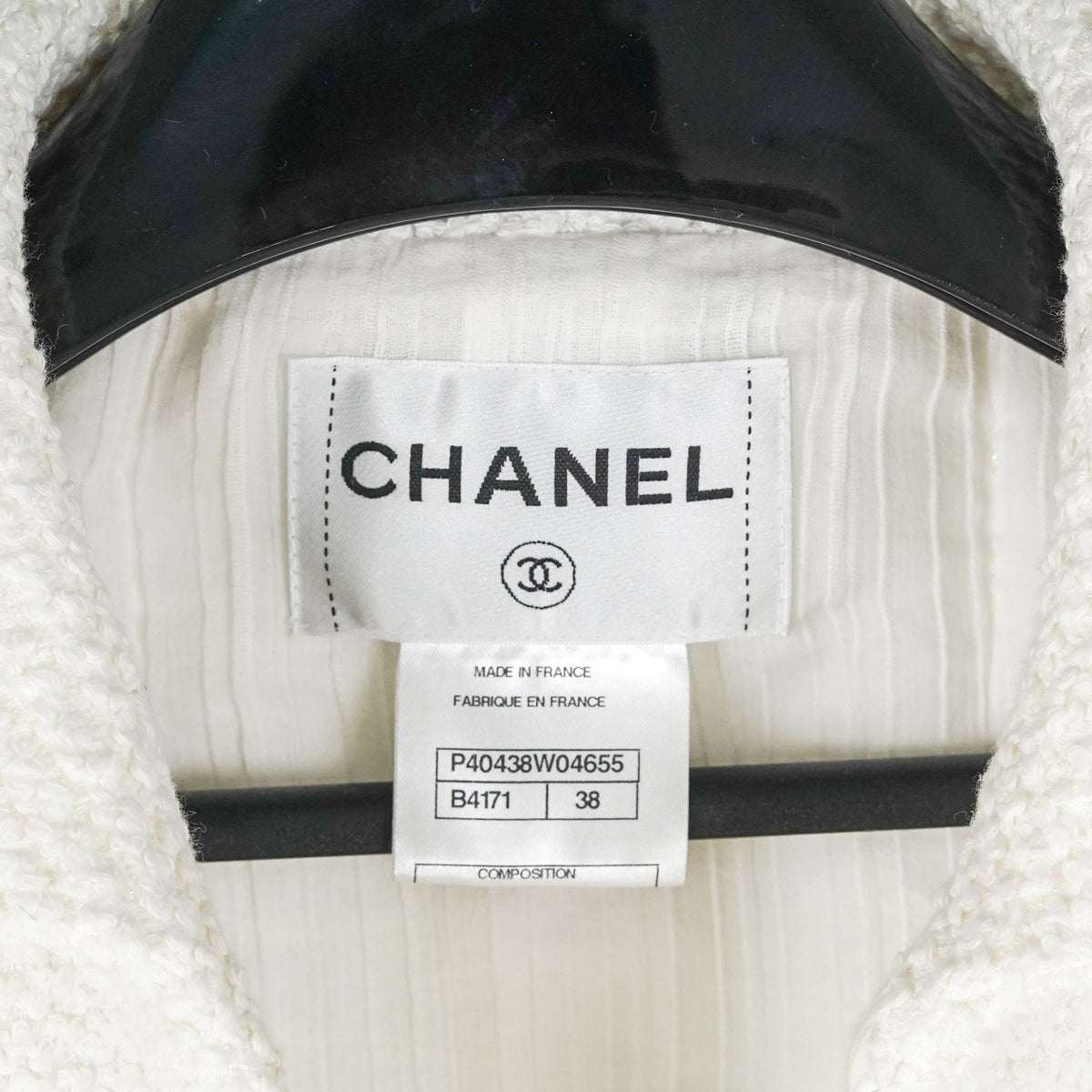 Chanel Short Jacket White 38 - photo 2