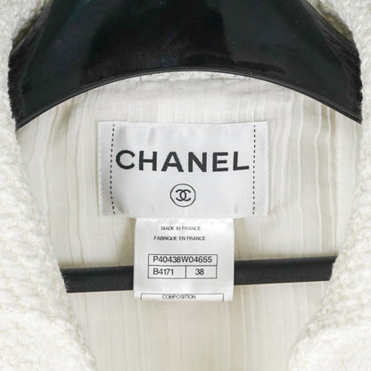 Chanel Short Jacket White 38 - photo 2