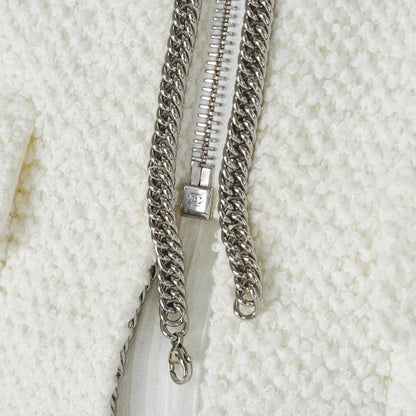 Chanel Short Jacket White 38 - photo 3