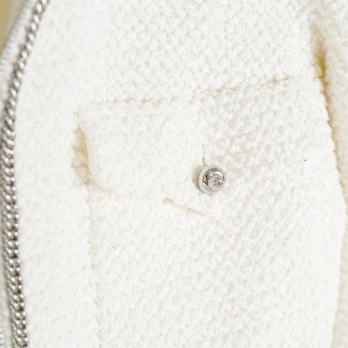 Chanel Short Jacket White 38 - photo 6
