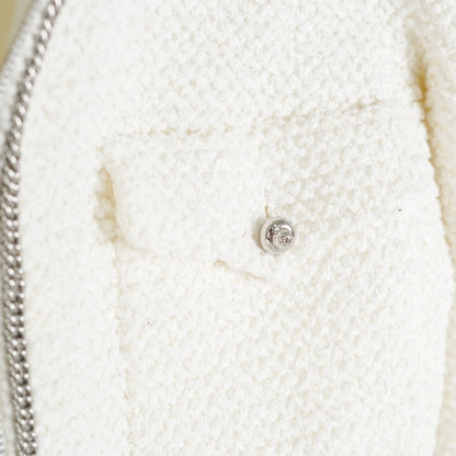 Chanel Short Jacket White 38 - photo 6