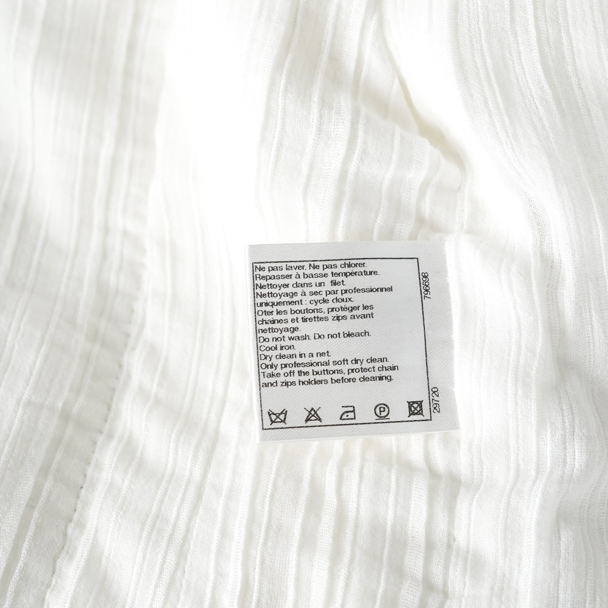 Chanel Short Jacket White 38 - photo 8