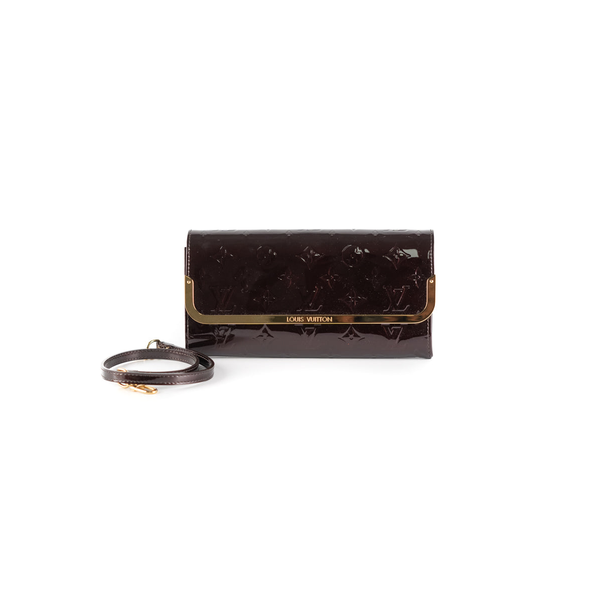 Louis Vuitton Rossmore Vernis Leather Amarante Bag - photo 1