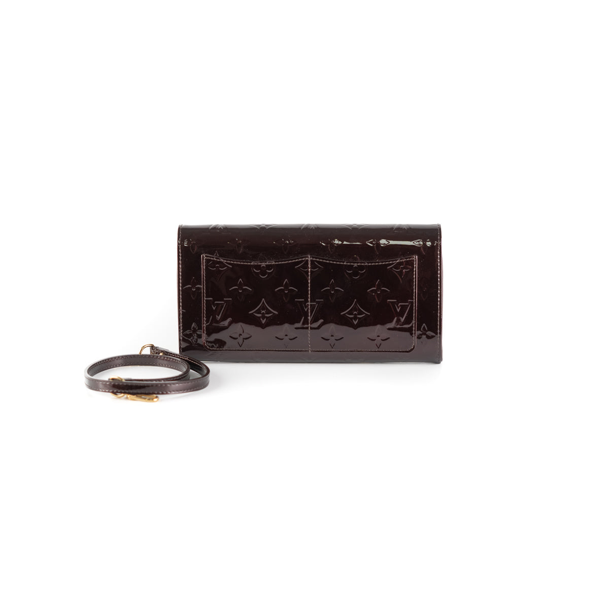 Louis Vuitton Rossmore Vernis Leather Amarante Bag - photo 2