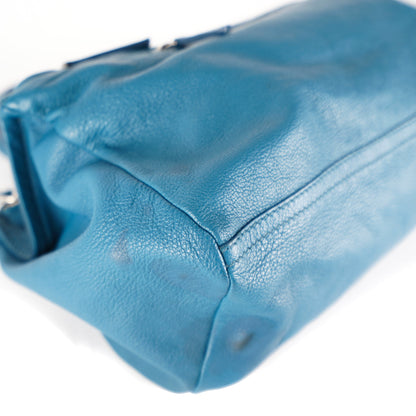 Givenchy Large Pandora Bag Teal Grained Leather - photo 4