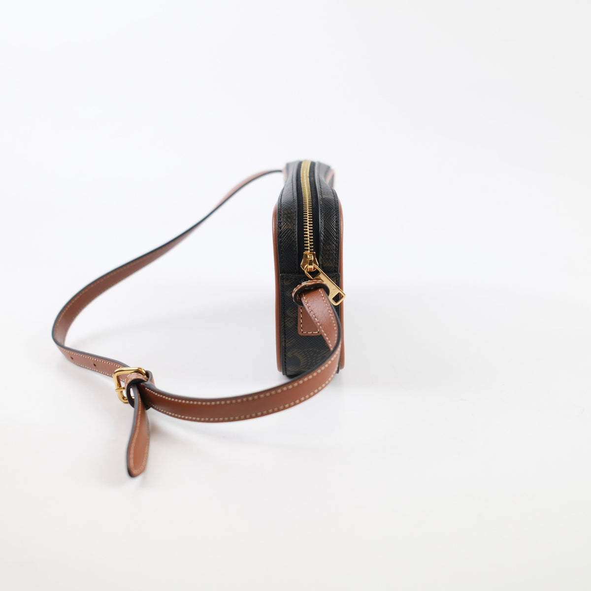 Celine Cuir Mini Triomphe Camera Shoulder Bag - photo 3