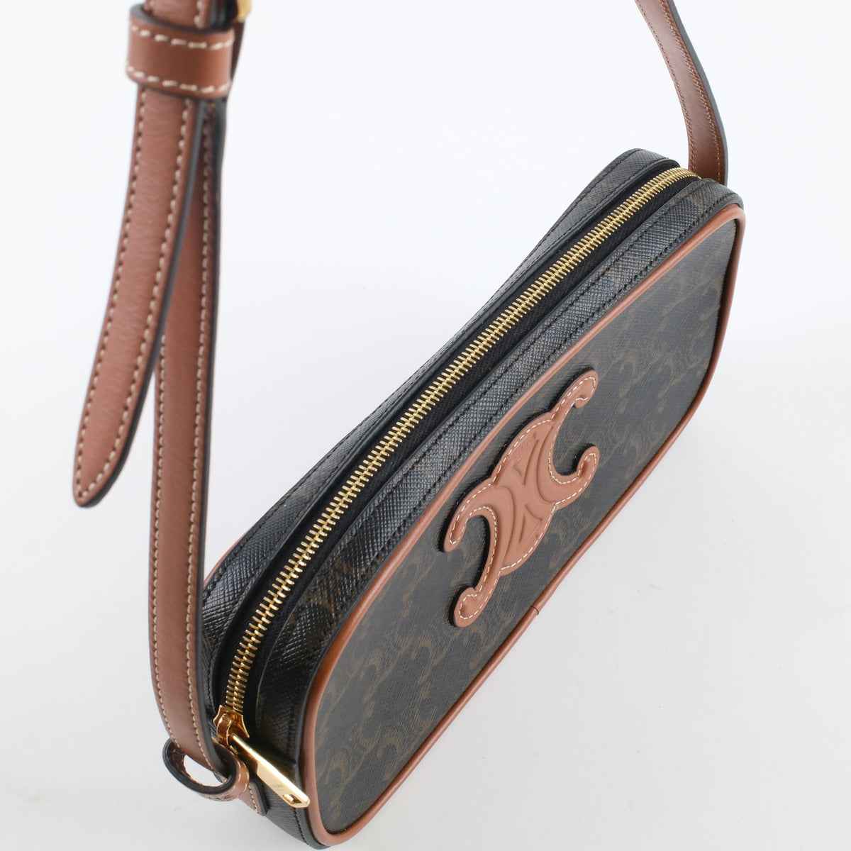 Celine Cuir Mini Triomphe Camera Shoulder Bag - photo 7