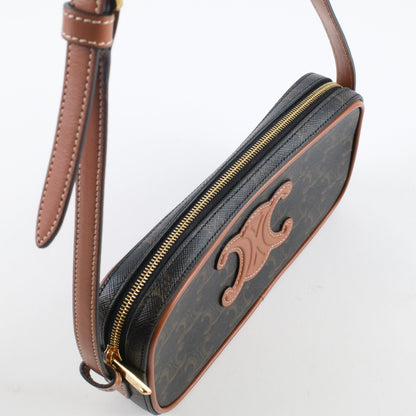 Celine Cuir Mini Triomphe Camera Shoulder Bag - photo 7