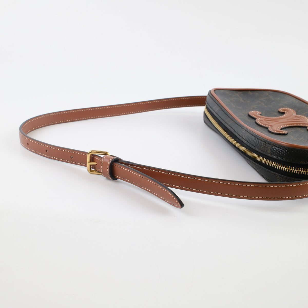 Celine Cuir Mini Triomphe Camera Shoulder Bag - photo 8