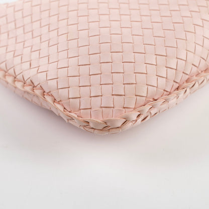 Bottega Veneta Medium Intrecciato Hobo Bag Pink Lambskin - photo 16