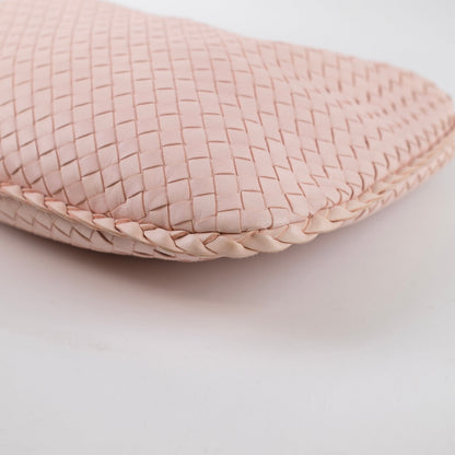 Bottega Veneta Medium Intrecciato Hobo Bag Pink Lambskin - photo 17