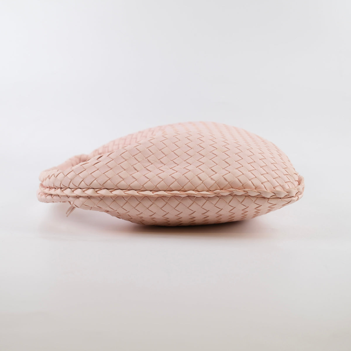 Bottega Veneta Medium Intrecciato Hobo Bag Pink Lambskin - photo 5