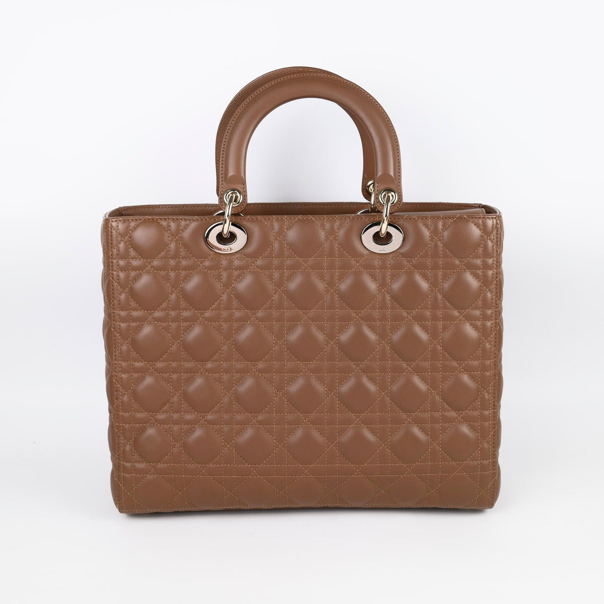 Dior Large Tan Brown Lady Dior Lambskin - photo 3