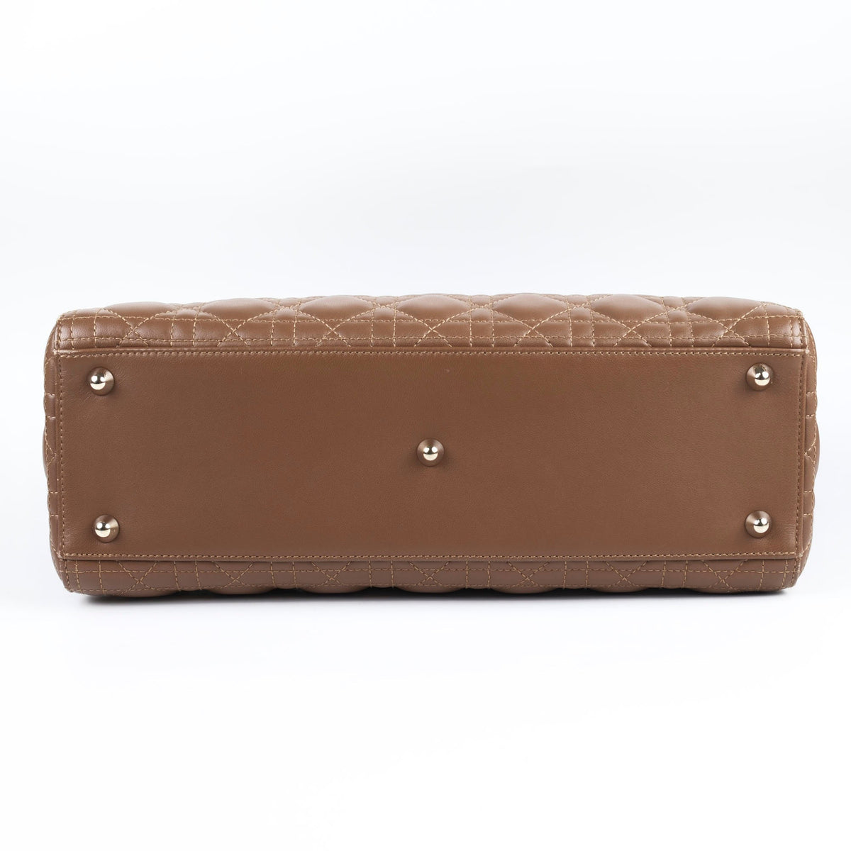 Dior Large Tan Brown Lady Dior Lambskin - photo 5