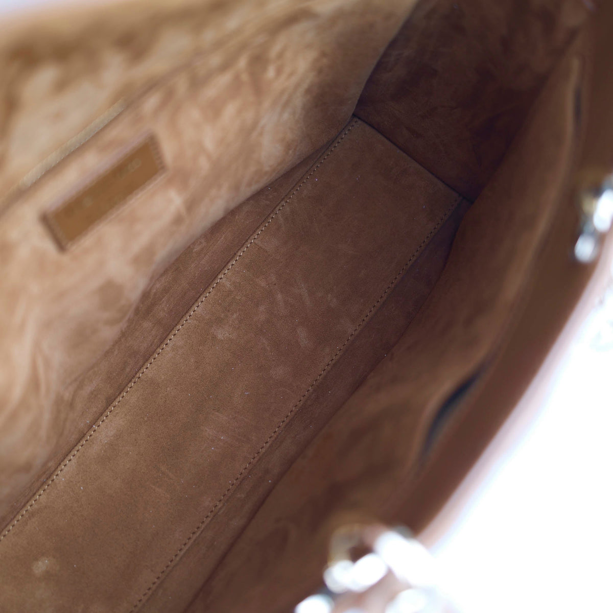 Dior Large Tan Brown Lady Dior Lambskin - photo 9