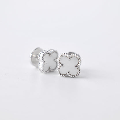 Van Cleef & Arpels Sweet Alhambra white mother of pearl Earstuds 2019 - photo 6