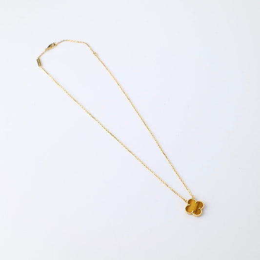 Van Cleef & Arpels Vintage Tiger Eye Pendant Necklace - photo 2