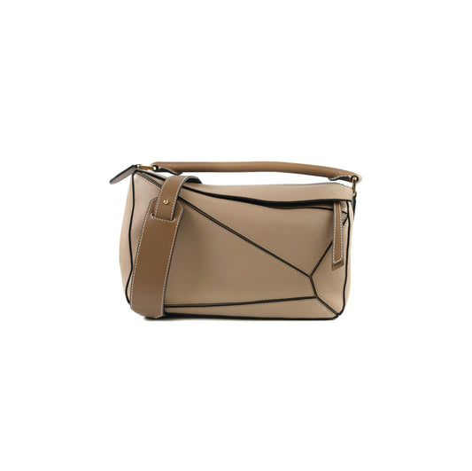 Loewe Puzzle Bag Medium Sand - photo 1