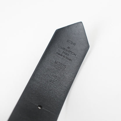 Louis Vuitton Black/Monogram Belt - Size 80 - photo 14