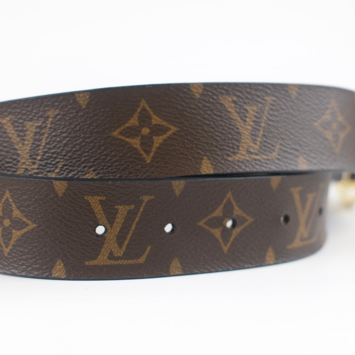 Louis Vuitton Black/Monogram Belt - Size 80 - photo 10