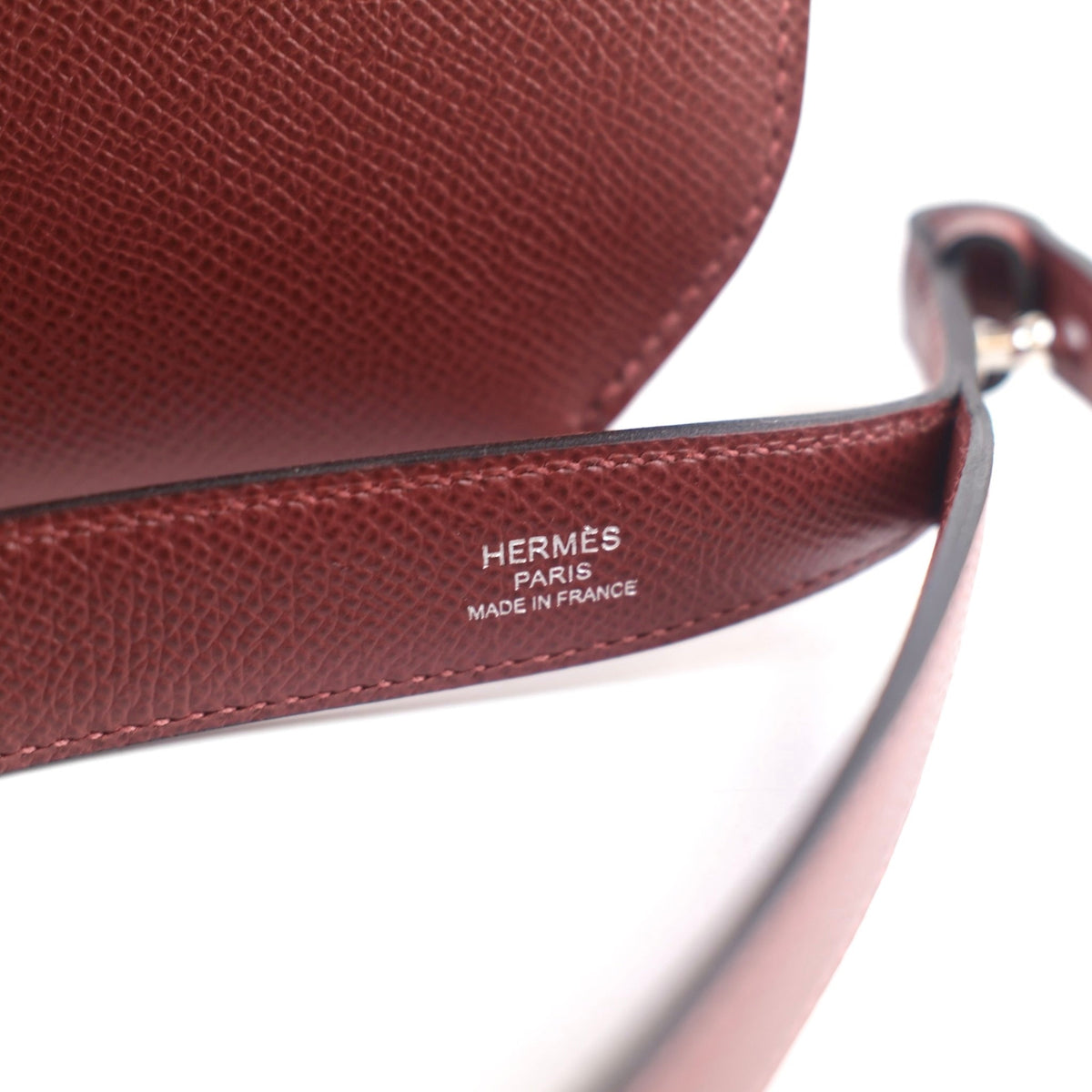 Hermes Kelly Depeches 25 Rouge H Epsom Y Stamp - photo 15