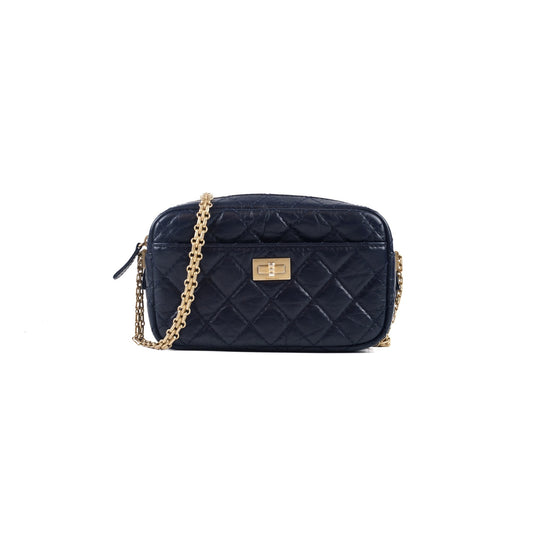 Chanel Reissue 2.55 Camera Navy Crossbody - photo 1