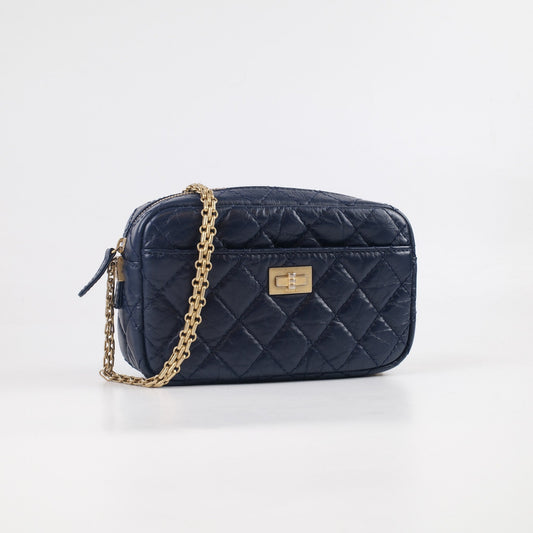 Chanel Reissue 2.55 Camera Navy Crossbody - photo 2