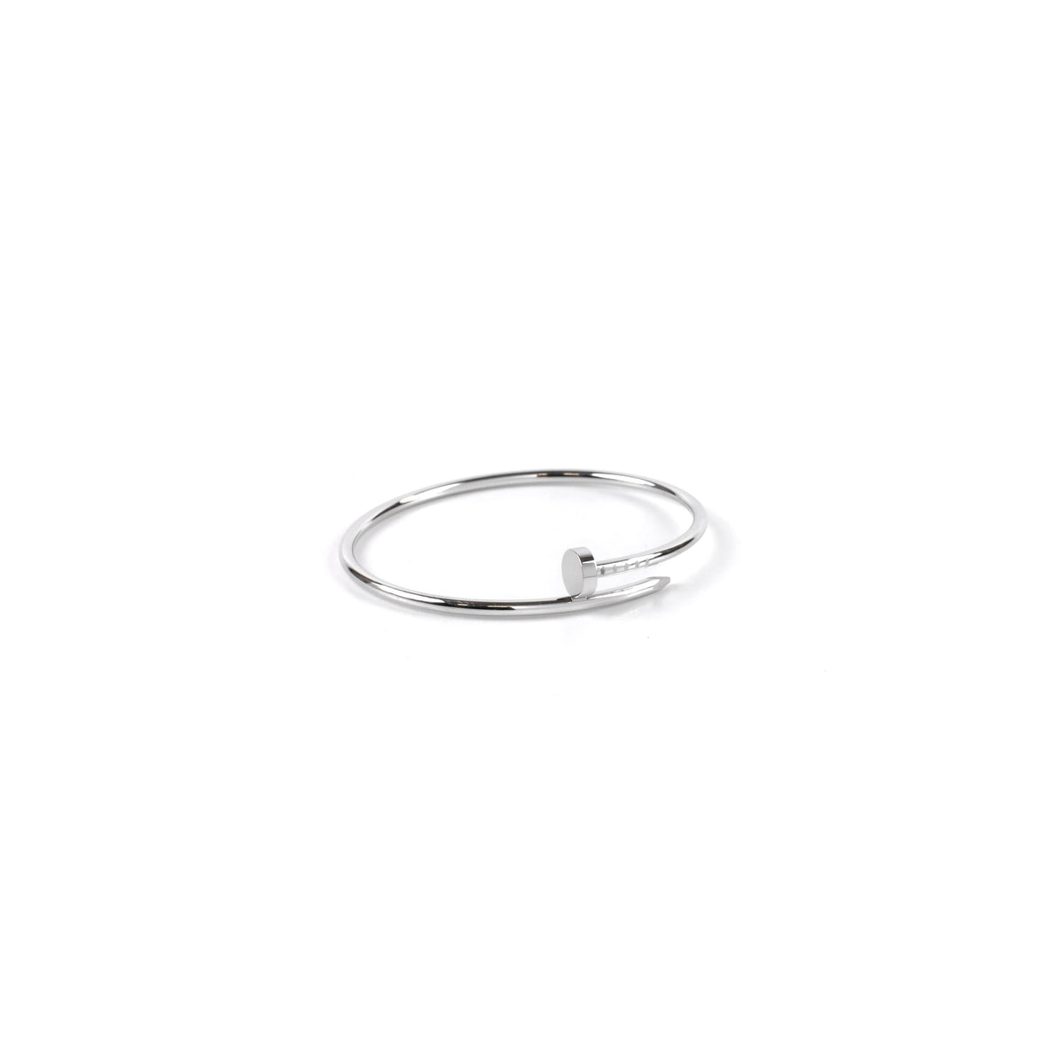 Cartier White Gold Juste Un Clou SM Size 17 - photo 1