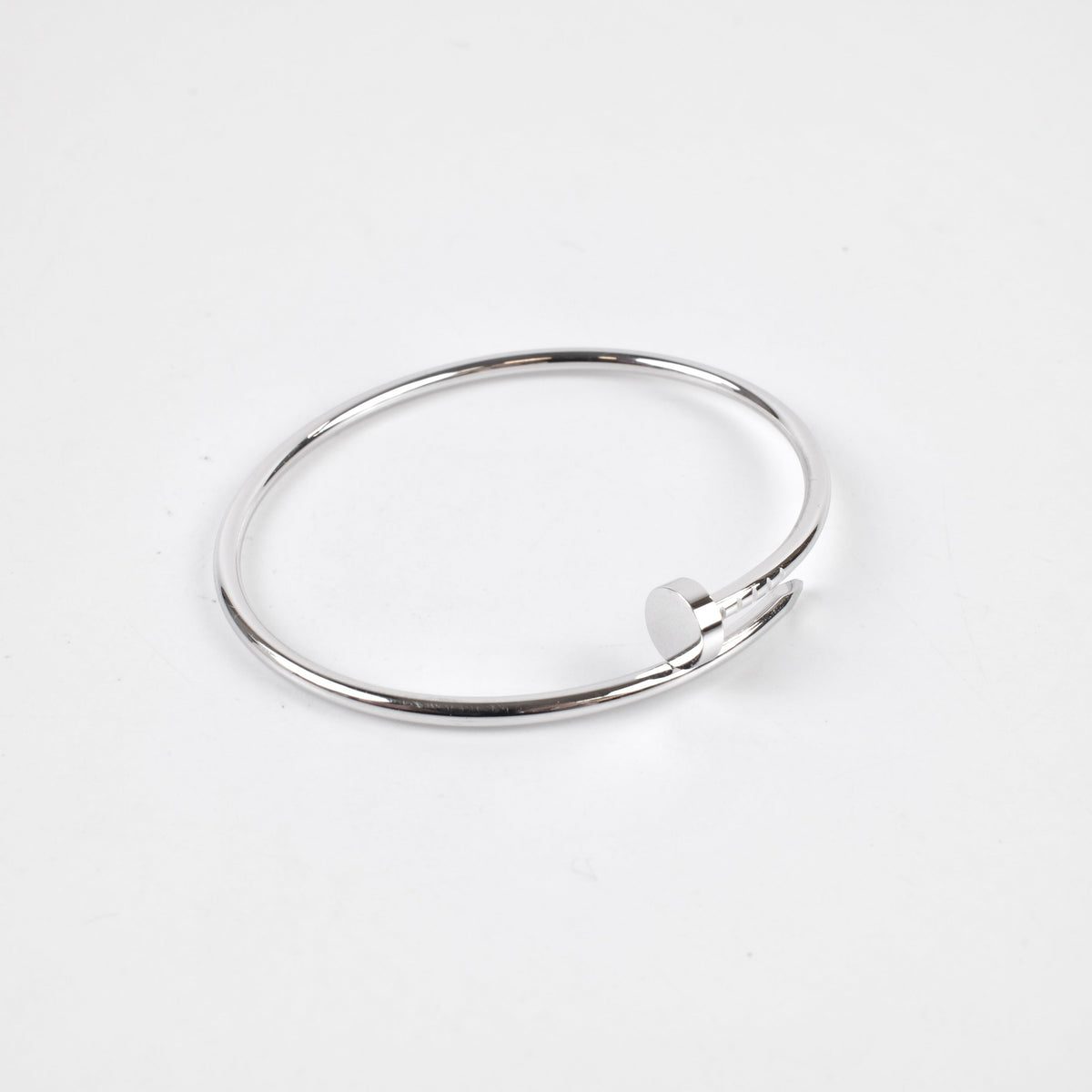 Cartier White Gold Juste Un Clou SM Size 17 - photo 2