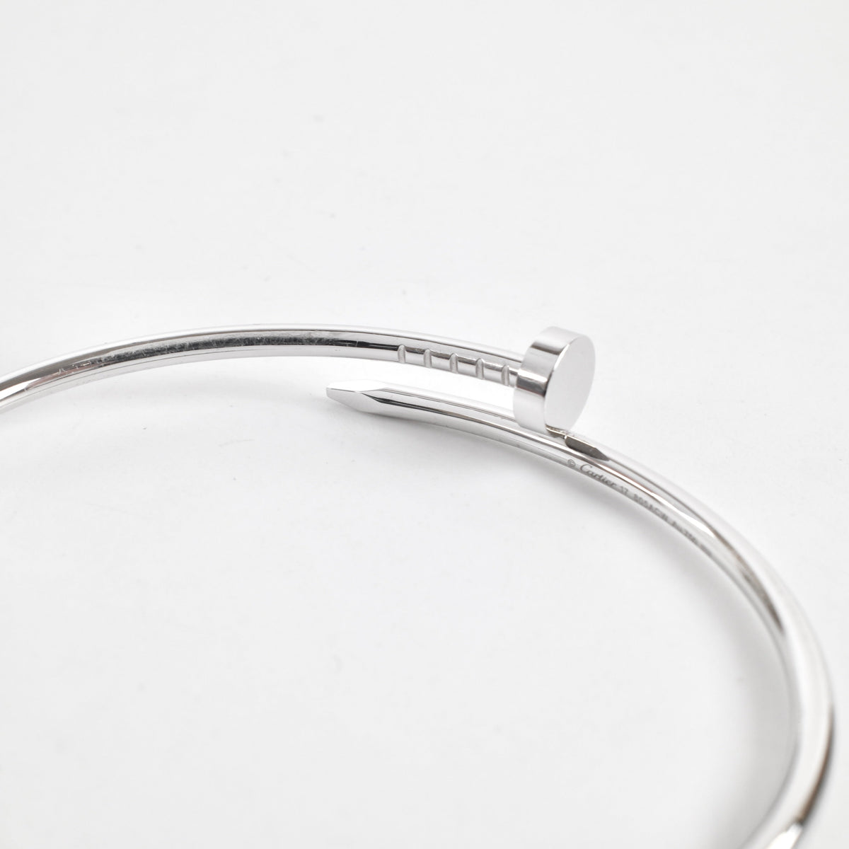 Cartier White Gold Juste Un Clou SM Size 17 - photo 5